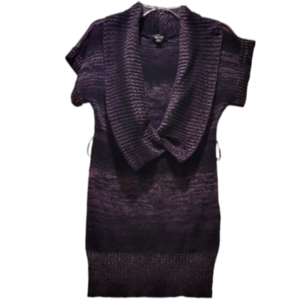 Womens Short Sleeve Sweater